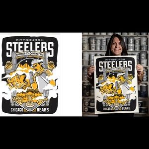 Week 9: Steelers vs. Bears game day print